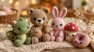 Read more about the article What Is Amigurumi? A Beginner’s Guide to Crochet Plushies